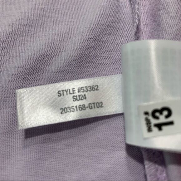 J Crew Shirt S Washed Tee Purple - Picture 8 of 9